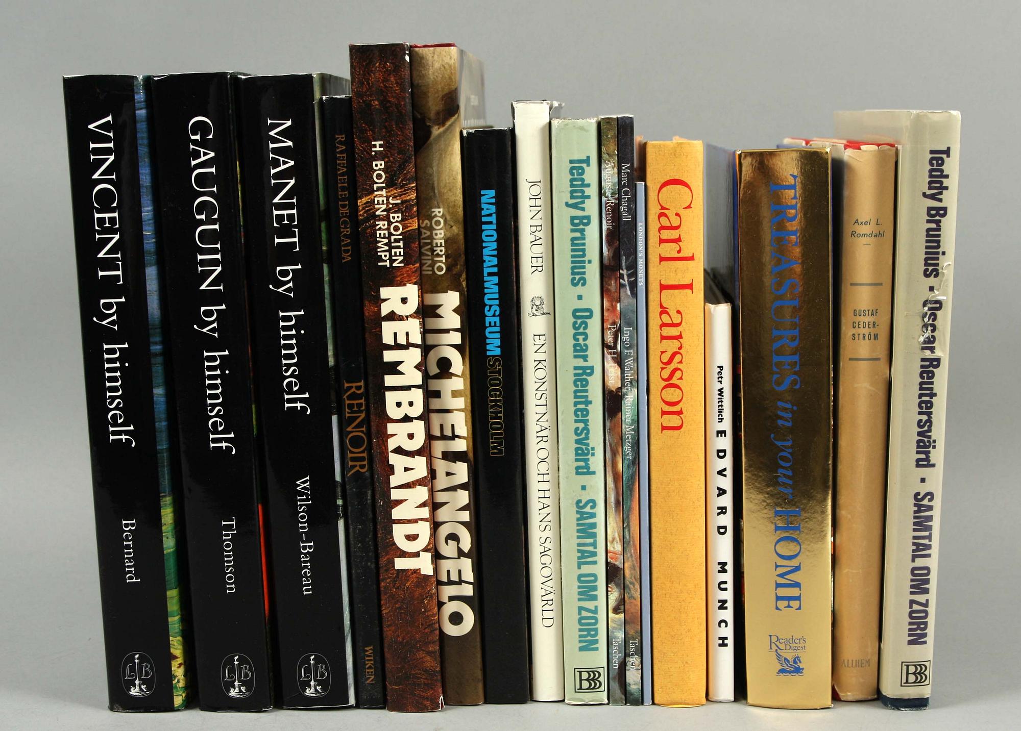 PARTI KONSTBÖCKER, 17 st.