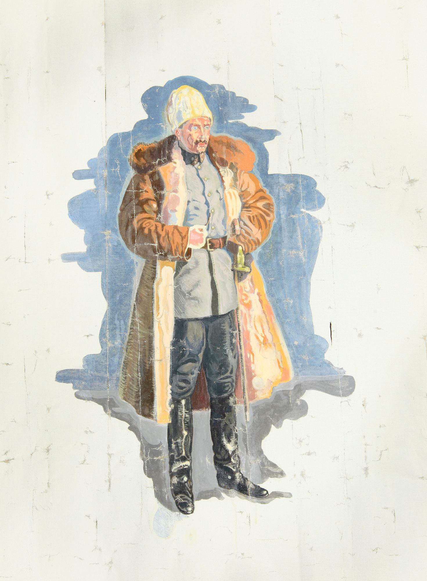 PAUL MYRÉN, 2 st, tillskrivna, olja på duk, osign, cirka 1918.
