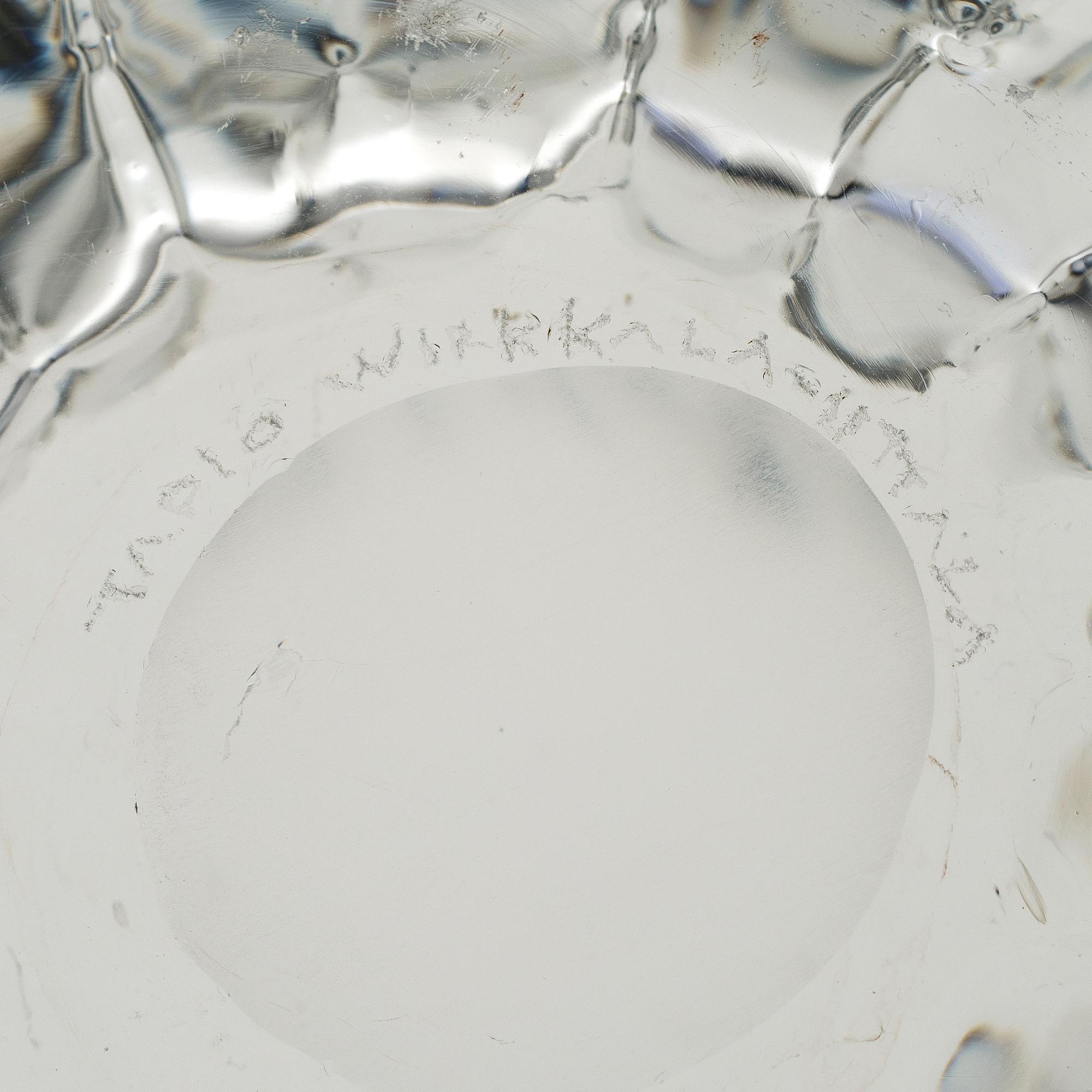 TAPIO WIRKKALA, TVÅ VASER. Jäkälä. Sign. Tapio Wirkkala Iittala.