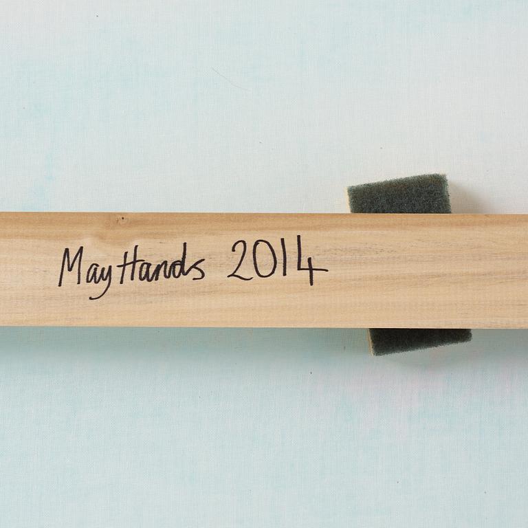May Hands, blandteknik, signerad och daterad 2014 a tergo.