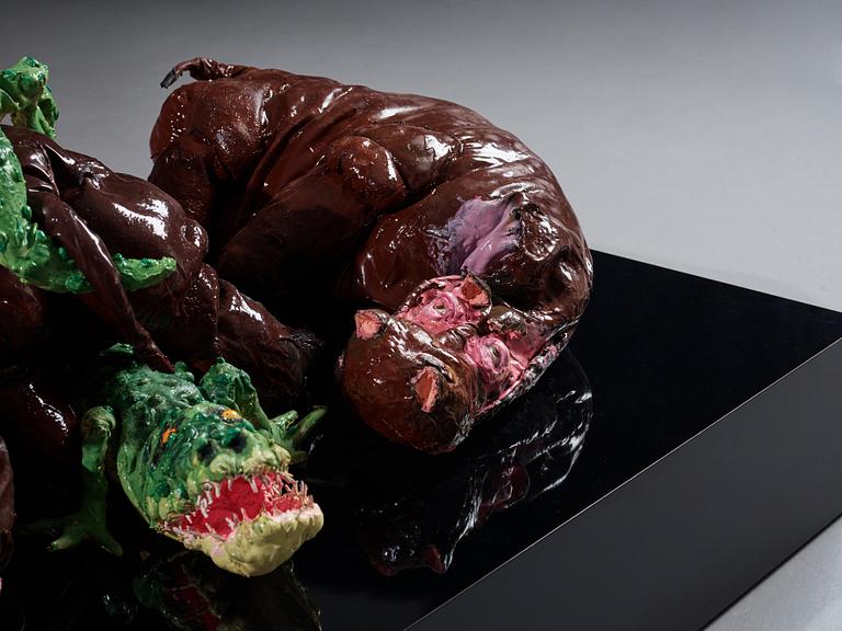 Nathalie Djurberg & Hans Berg, "Hippos and Crocodiles" from "I am a Wild Animal".