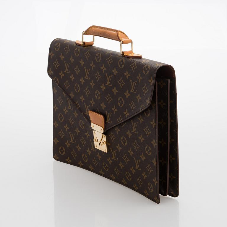 Louis Vuitton, A Monogram Canvas 'Ambassador' Briefcase.