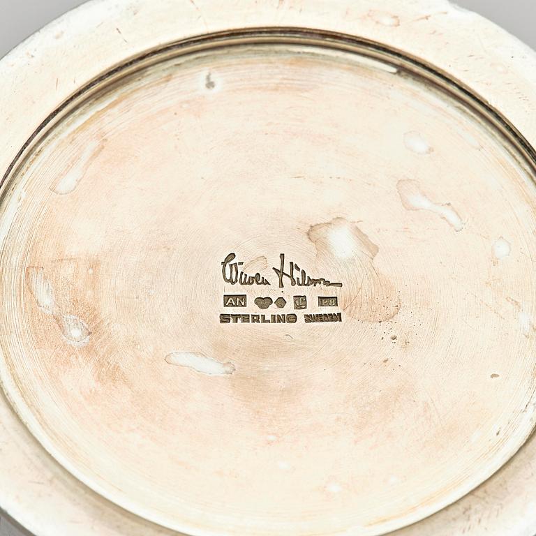 Wiwen Nilsson, bägare, delvis förgyllt sterling silver, "Bysantinska modellen", Lund 1941.