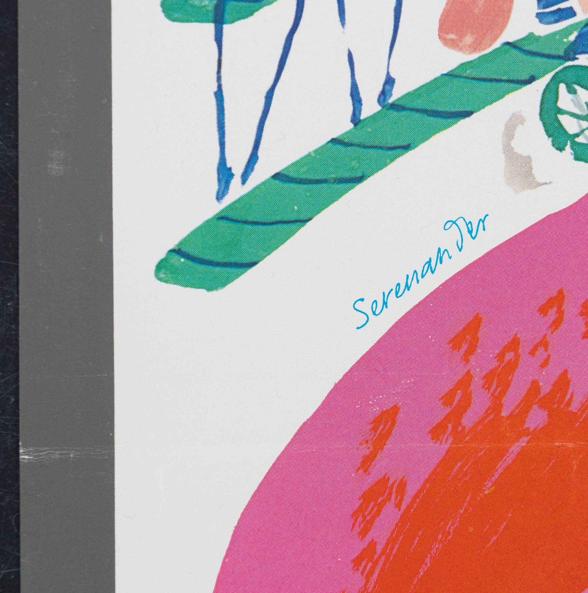 Bengt Serenander, a vintage movie poster, 'Julietta och andarna (Giulietta degli spiriti)', 1966.