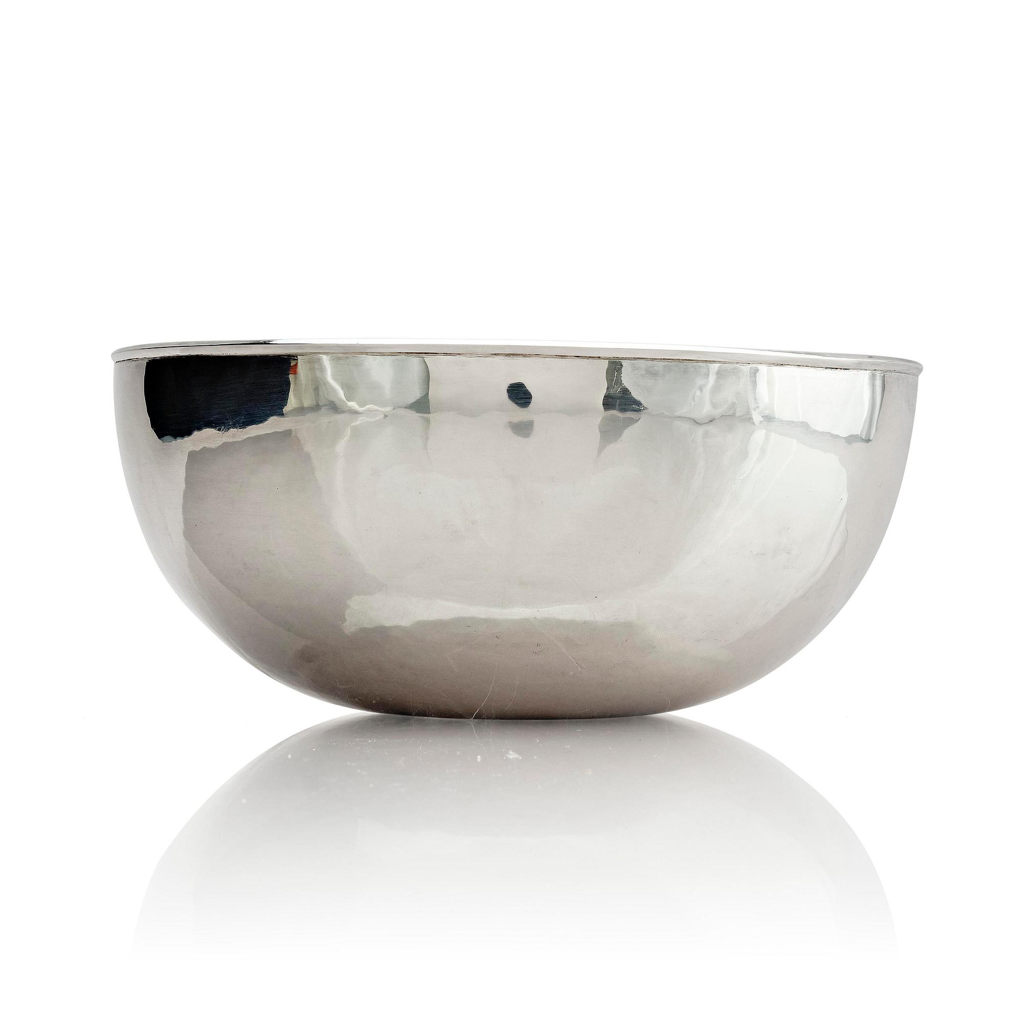 Birger Haglund, skål, sterling silver, Stockholm 1964.