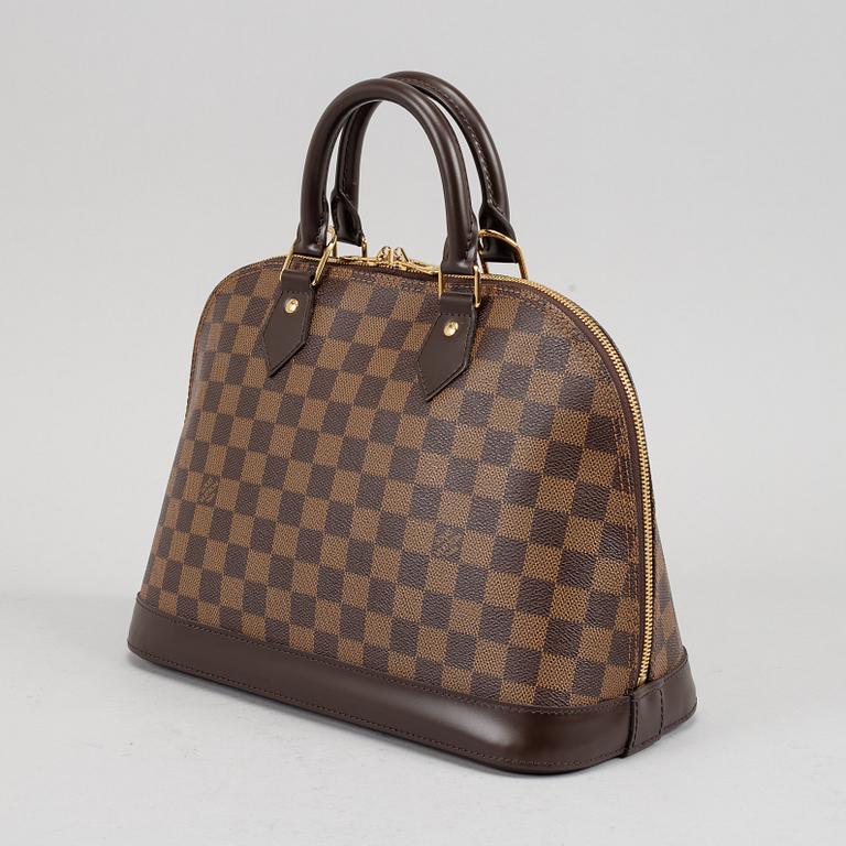 Louis Vuitton, a Damier Ebene 'Alma' handbag, 2012.