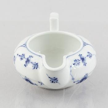A 'Musselmalet' porcelain creamer, Royal Copenhagen, model 56, 1898-1923.