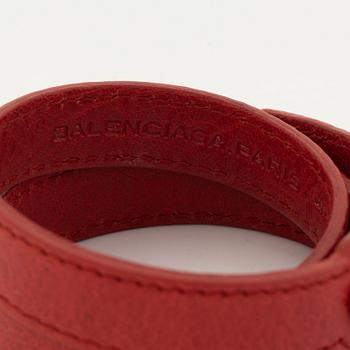 A Balenciaga bracelet.