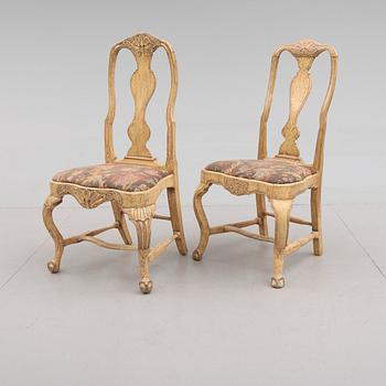 STOLAR, 2 st snarlika, rokoko, 1700-tal.