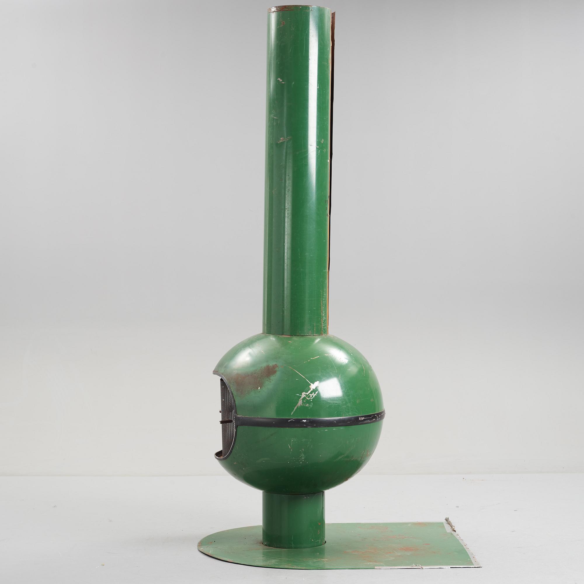 KAMIN, Modell "Bromma", Handöl, omkring 1900-talets mitt.
