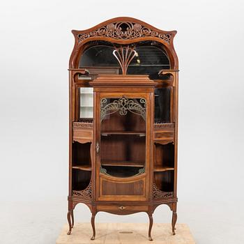 An early 1900s Art Nouveau display cabinet H pander & Zonen Netherlands.