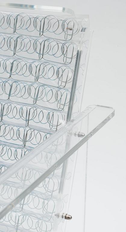 A pair of Arne Rickardt armchairs, 'Pascal', Dux 2002.