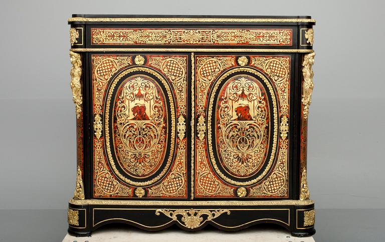 SKÅP, Frankrike, Boulle-teknik, 1800-talets slut.