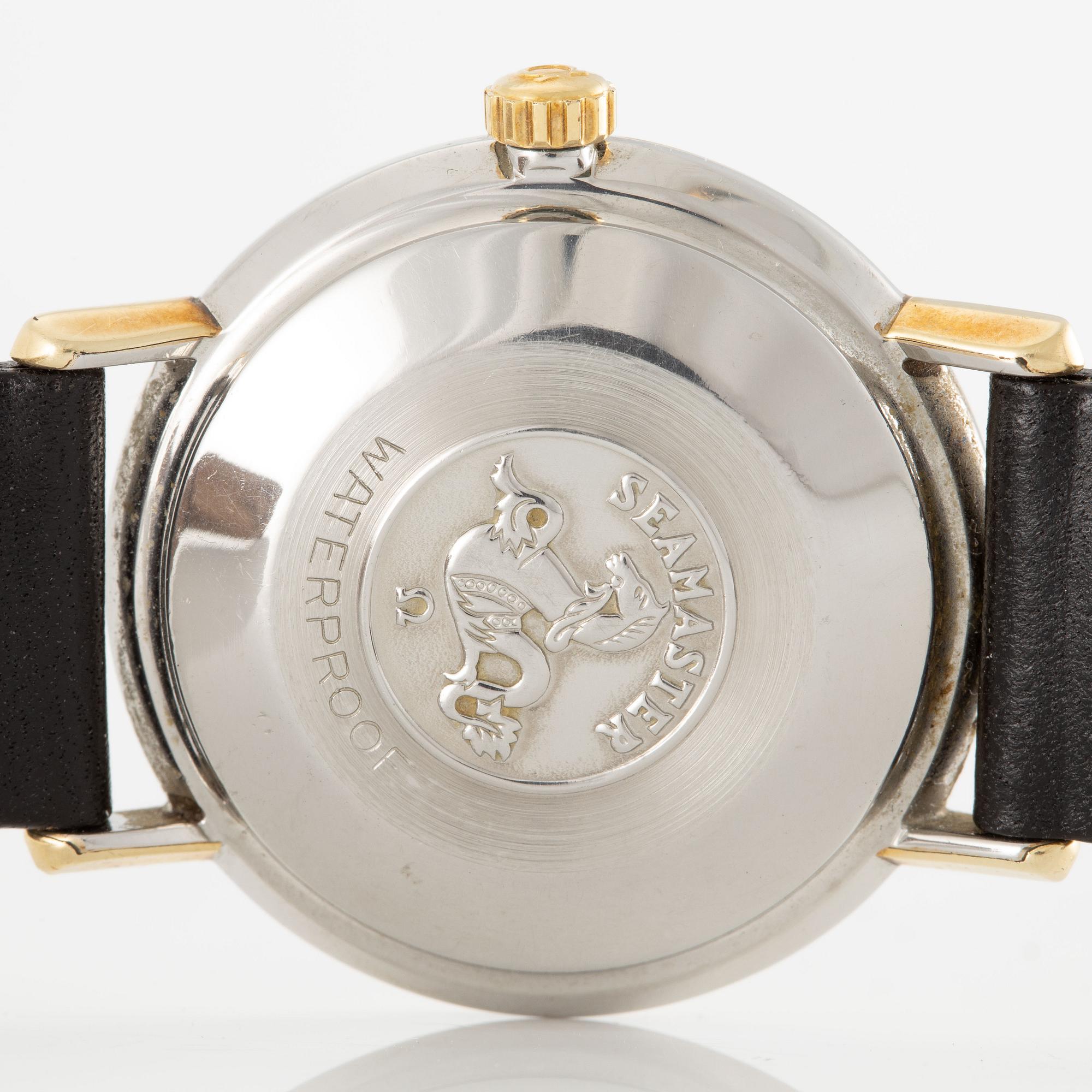 Omega, Seamaster, De Ville, armbandsur, 34,5 mm.