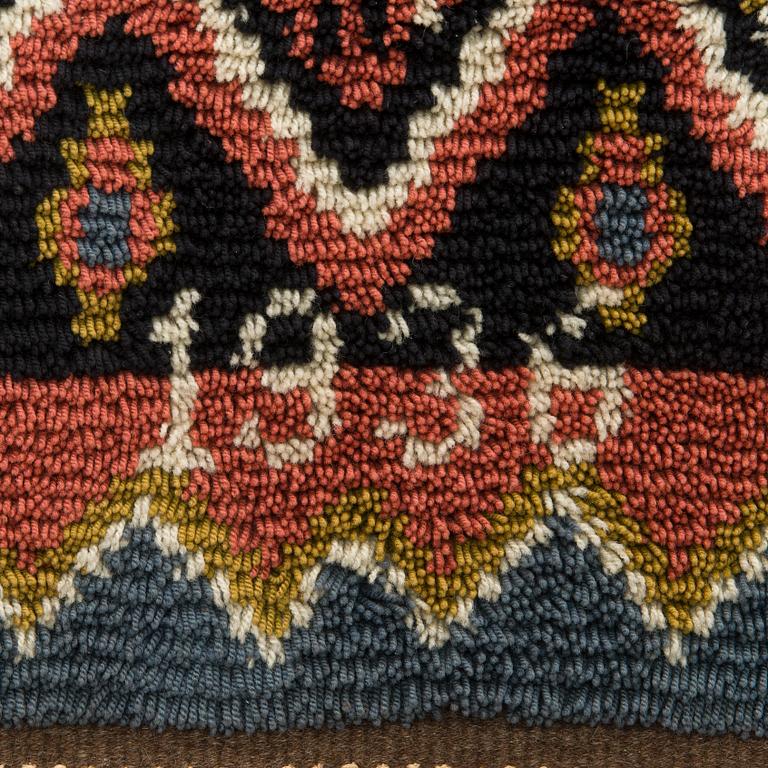 Rya, modell från Karkku, daterad 1936. Ca 159 x 114 cm.