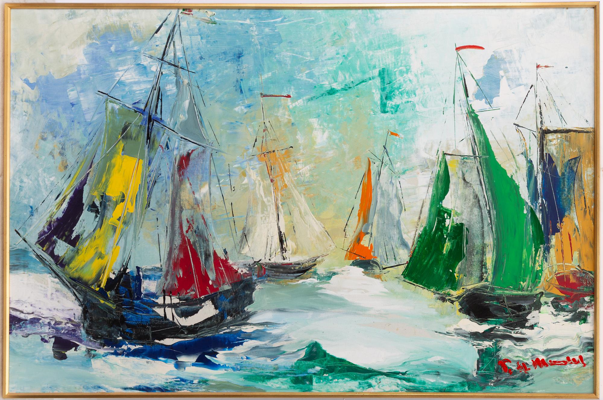 Helmut Mantel, Regatta.