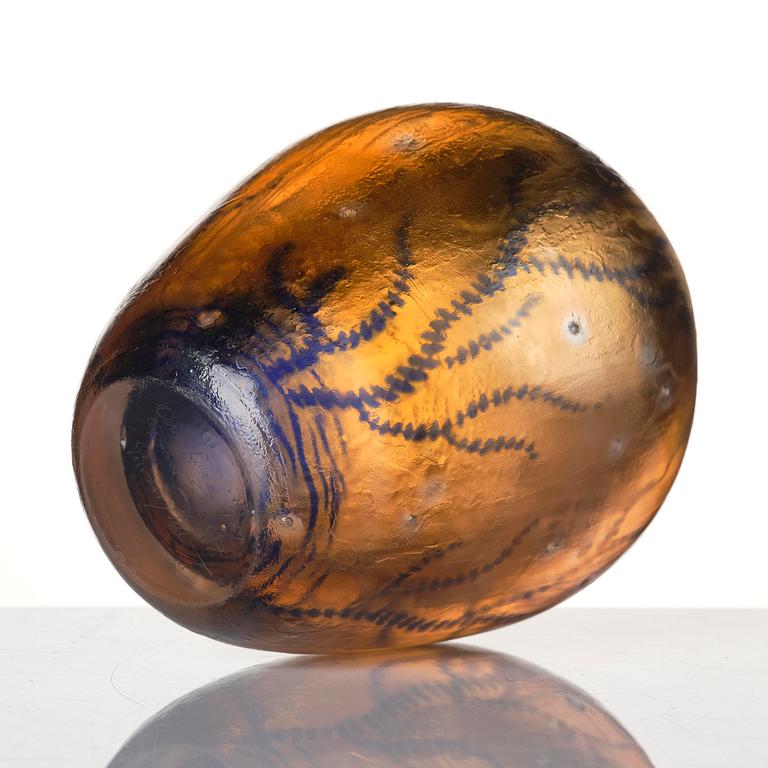 Edward Hald, a graal vase, Orrefors 1937, no. 67.