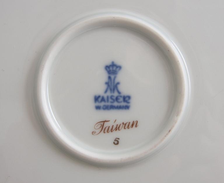 FAT, 2 st, porslin, Kaiser rersp Kina.