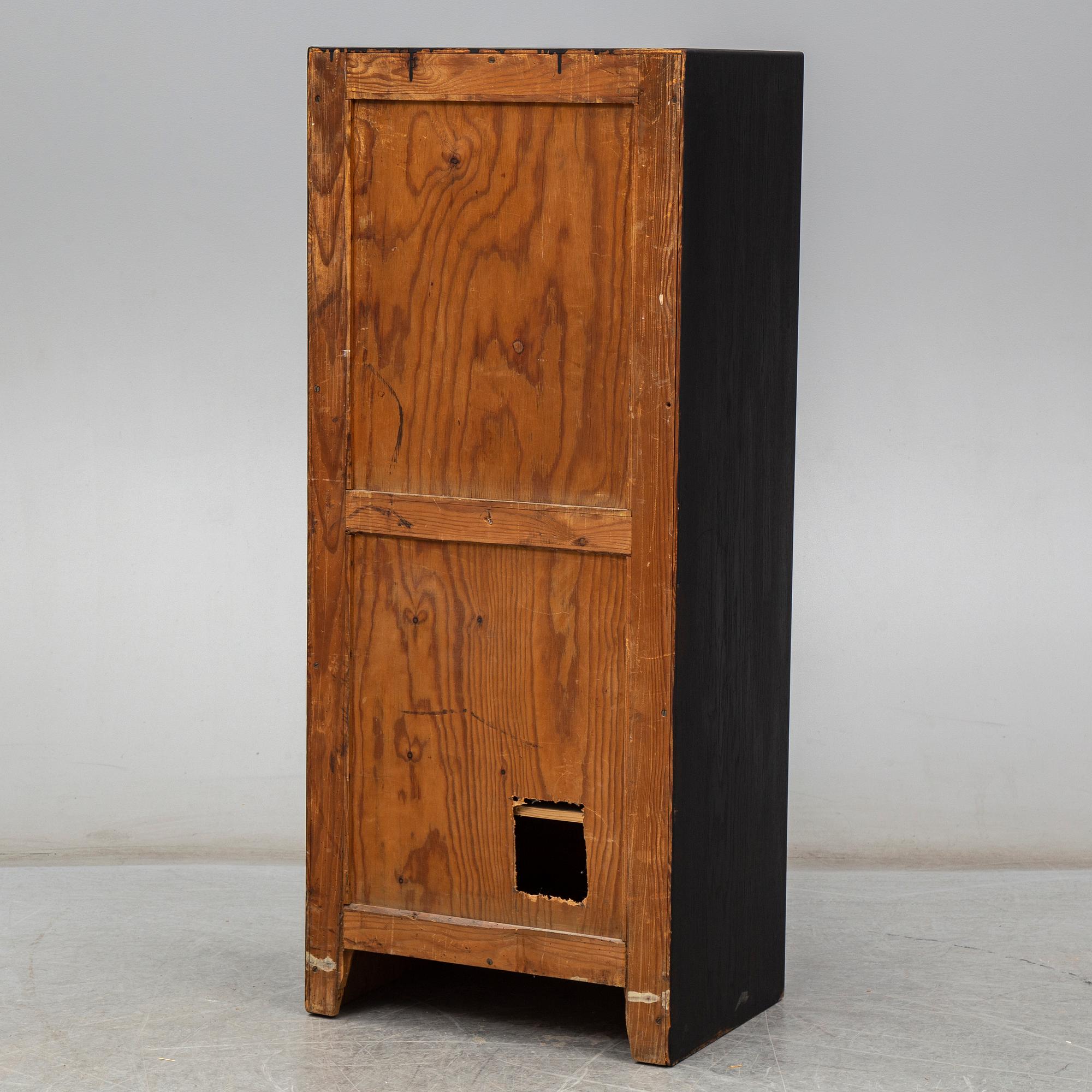 An early 20th century archive cabinet.