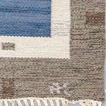 Matta, Rölakan, signerad JA (?), ca 237x165 cm.