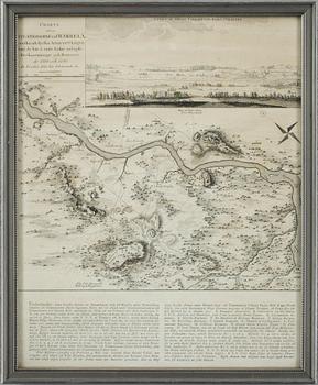 KARTOR, 2 st, öfver situationerna vid Wärrelä 1789 och 1790 resp Combat de Meer, 1758.