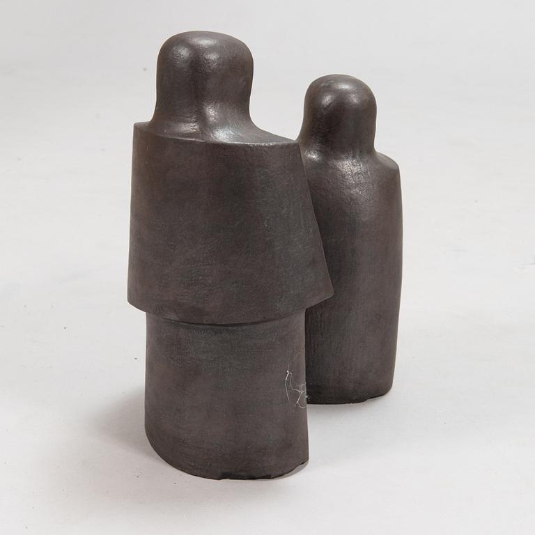 Satu Syrjänen, skulptur, keramik, signerad 1986.
