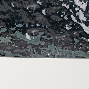 Mats Jonasson, a cup and two glass scukptures, "Safari", Målerås, Sweden.