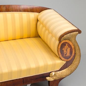 A Empire sofa.