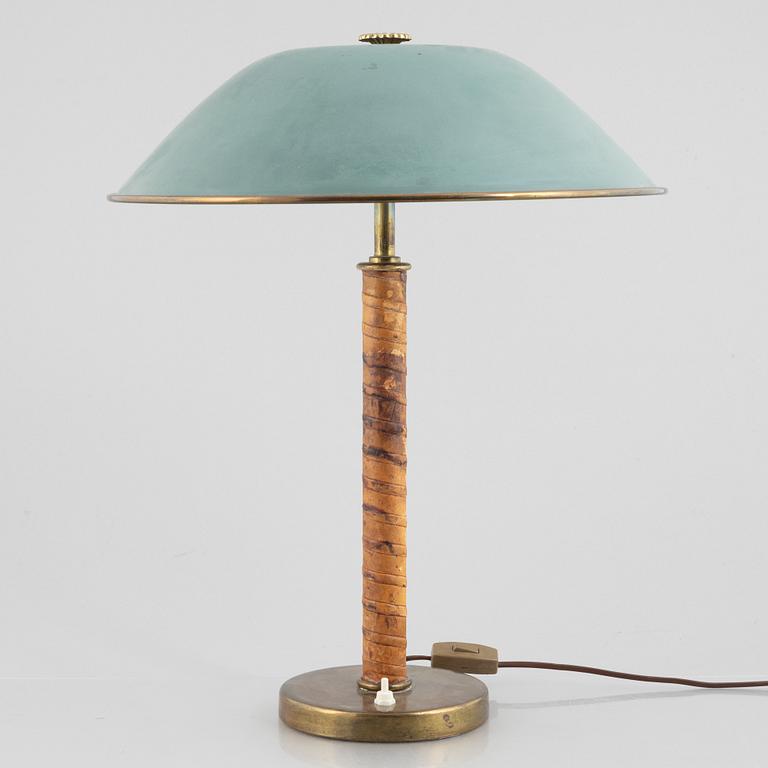 Bertil Brisborg, a table lamp, model "30595", Nordiska Kompaniet, 1940s.