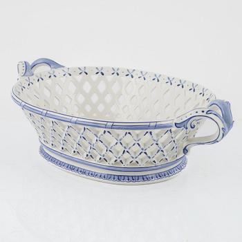 A 39-piece Rococo-style fruit service, Rörstrand, Sweden, first half of the 20th cetnury.