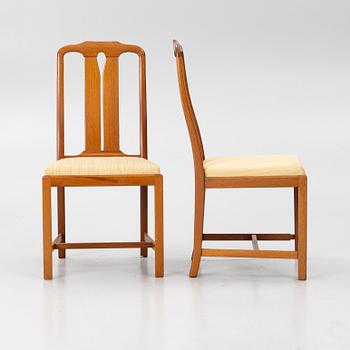 Carl Malmsten, a seven-piece dining suite, 'Ambassadör'.