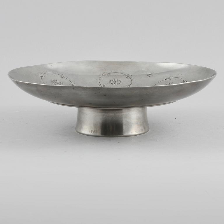 SKÅLFAT, tenn, Firma Svenskt Tenn, 1932.