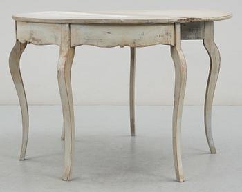 HALVMÅNEBORD, nyrokoko, 1800-talets andra hälft.