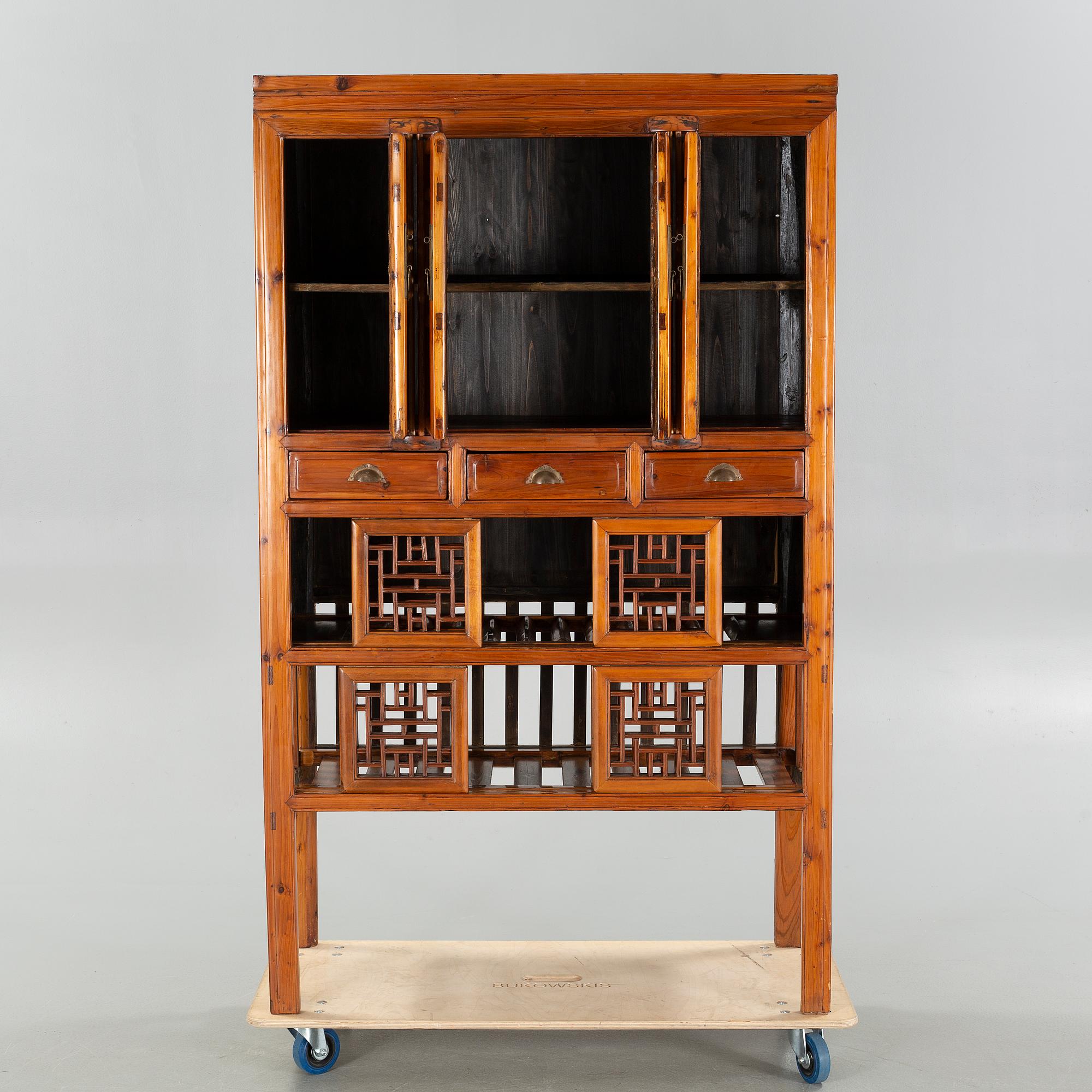A Chinese turn of the century 1900 cabinet.