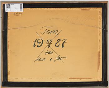 Isaac Grünewald. På Alassios badstrand.