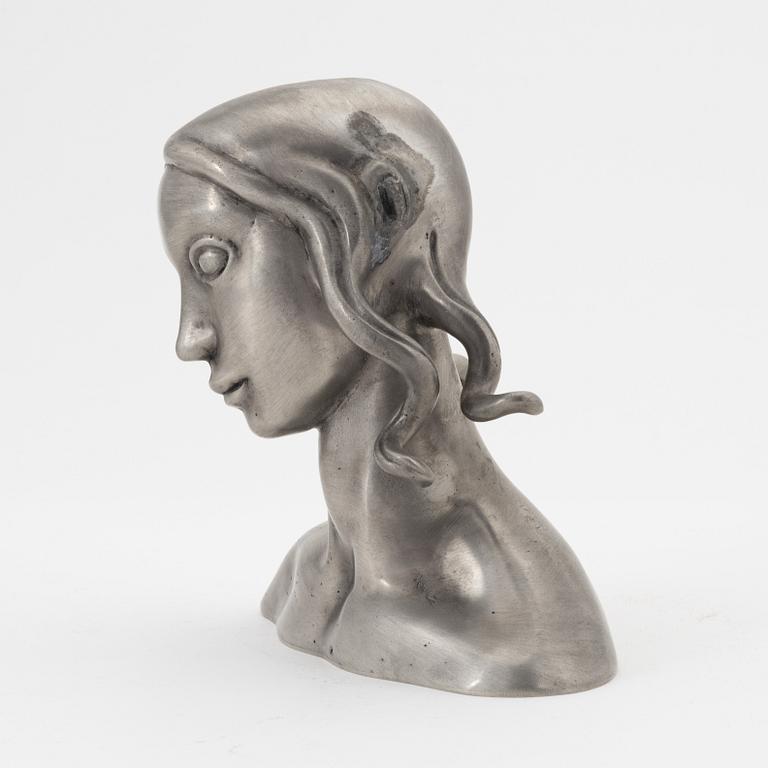 Carl Milles, after. Sculpture, pewter. Marked Millesgården Collection. Height 16 cm.