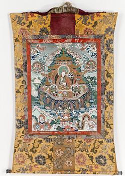 THANGKA, Tibet, 1900-tal.