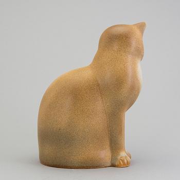 A stoneware sculpture "Måns Maxi" by Lisa Larson for Keramikstudion in Gustavsberg.