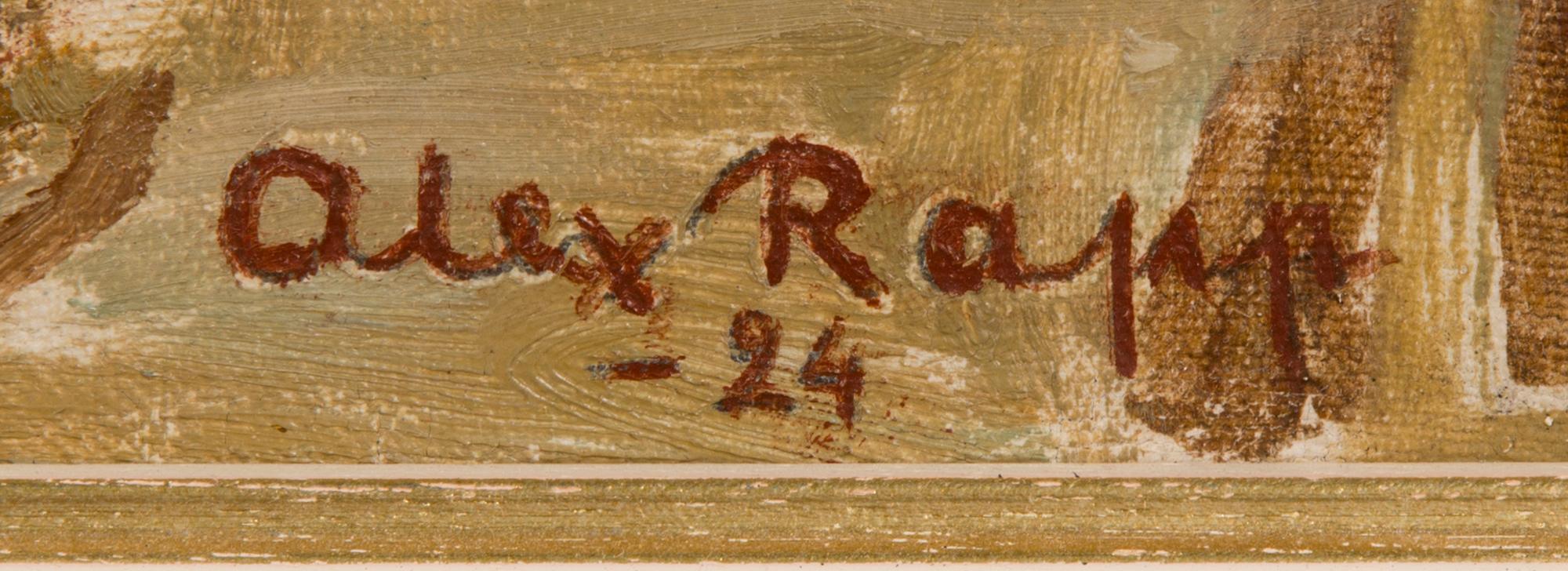 ALEX RAPP, olja på duk, signerad och daterad -24.