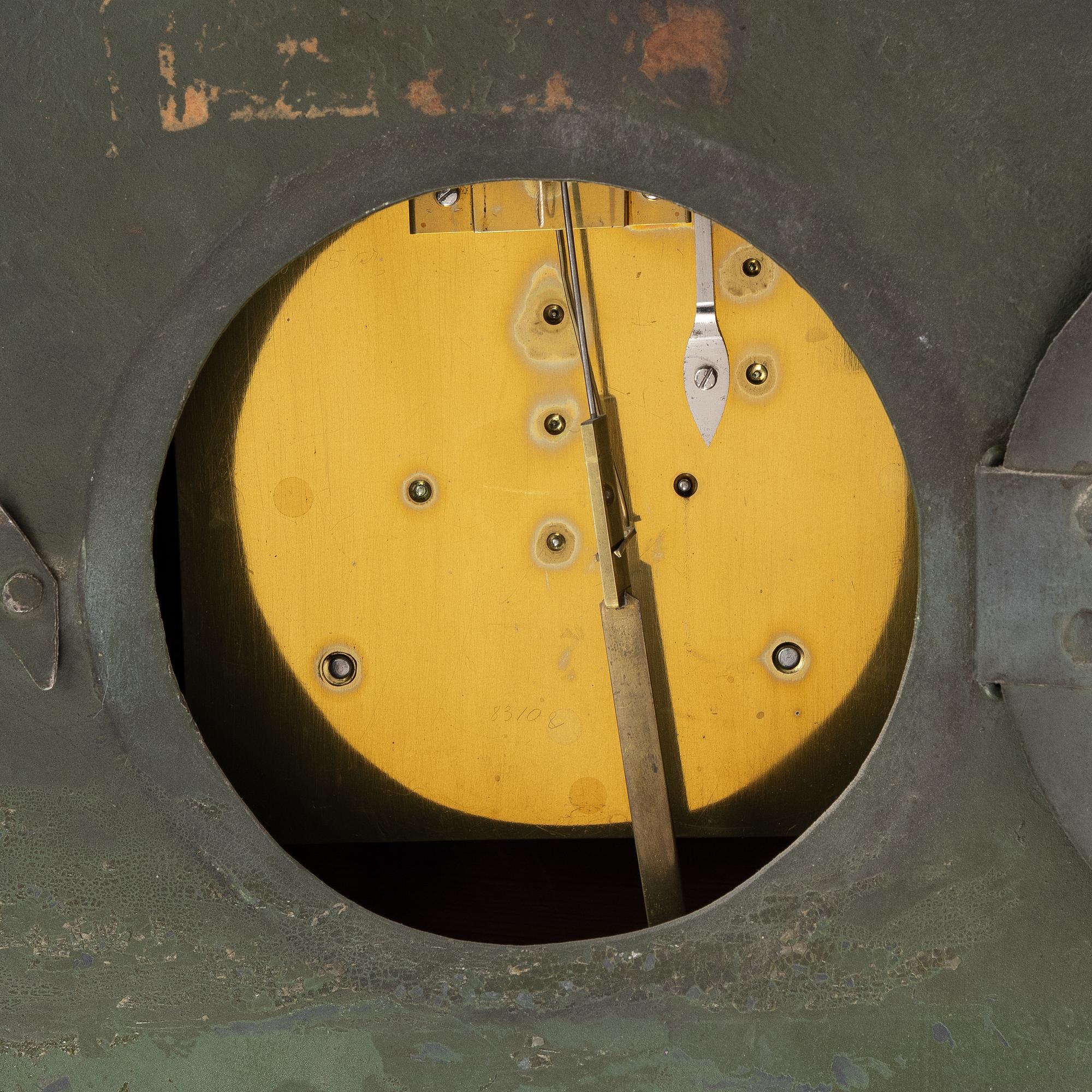Wall clock, Carl Peter Zetterman Gefle. (1810-1894).