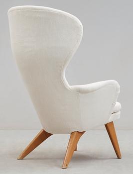 A Carl-Gustav Hiort af Ornäs easy chair, made in Finland, 1950's.