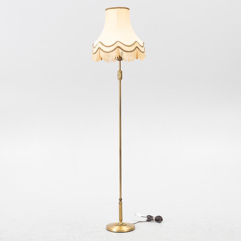 Einar Bäckströms Metallvarufabrik, Golvlampa, 1900-talets mitt, stämpelmärkt EB 5232.