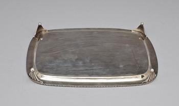 SALVER, silver, Edinburgh, Storbritannien, 1810-11. Totalvikt 543 g.