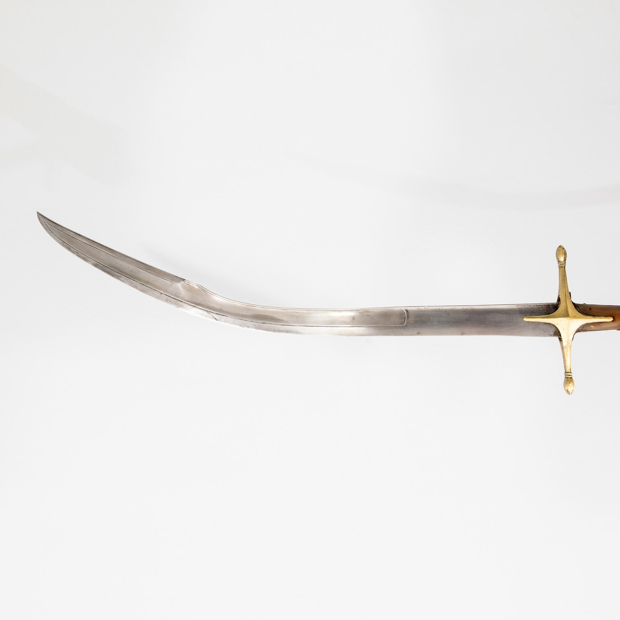 Svärd osmanskt kilij /pala, 1800-tal.