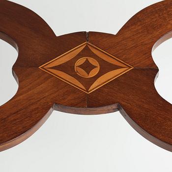 A late Gustavian early 19th century table attributed to Lars Qvarnberg (master in Stockholm 1801-13).