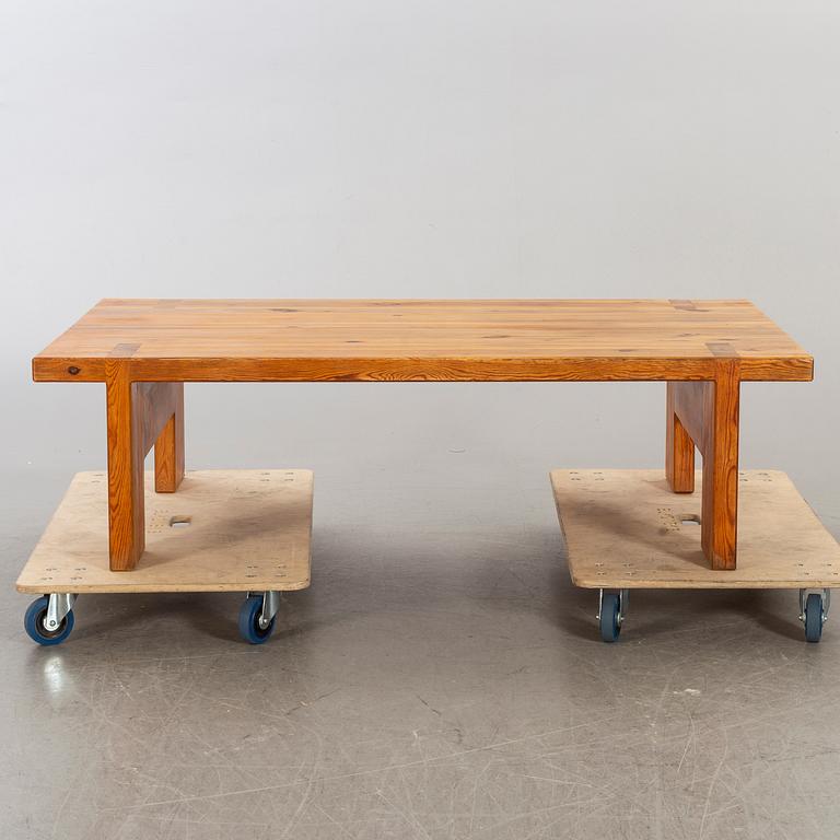 A Sven Larsson, Larsson Furniture second half of the 20th century pine lounge table.