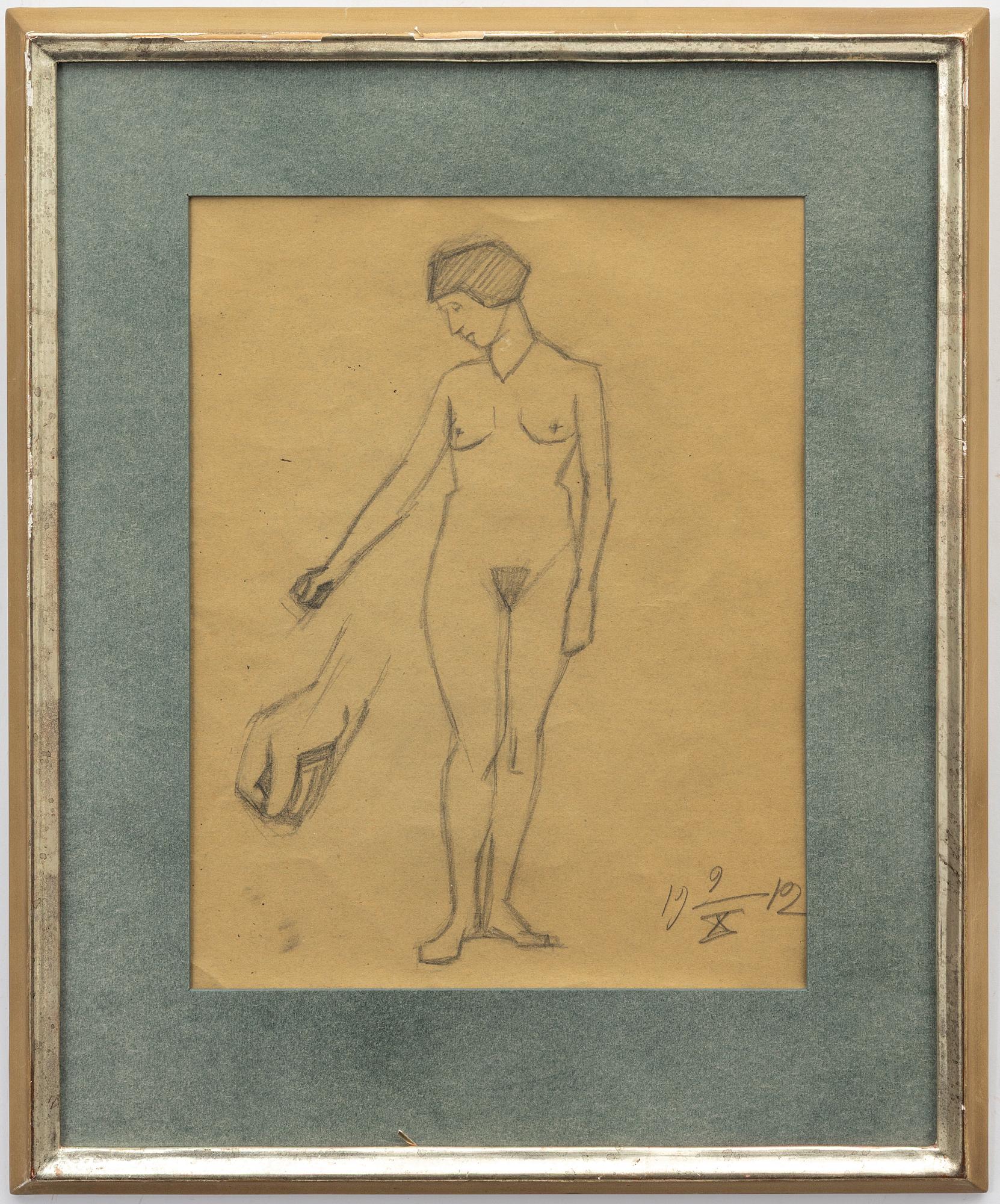 Ivan Aguéli, Model study.
