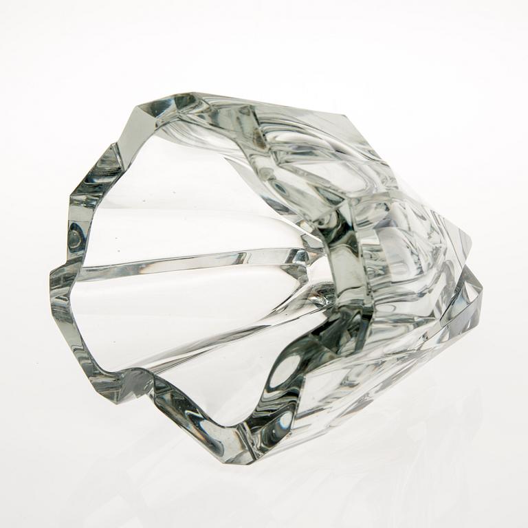 VAS, glas, "Isberg", signerad Tapio Wirkkala -3825, Iittala. Formgiven 1951.