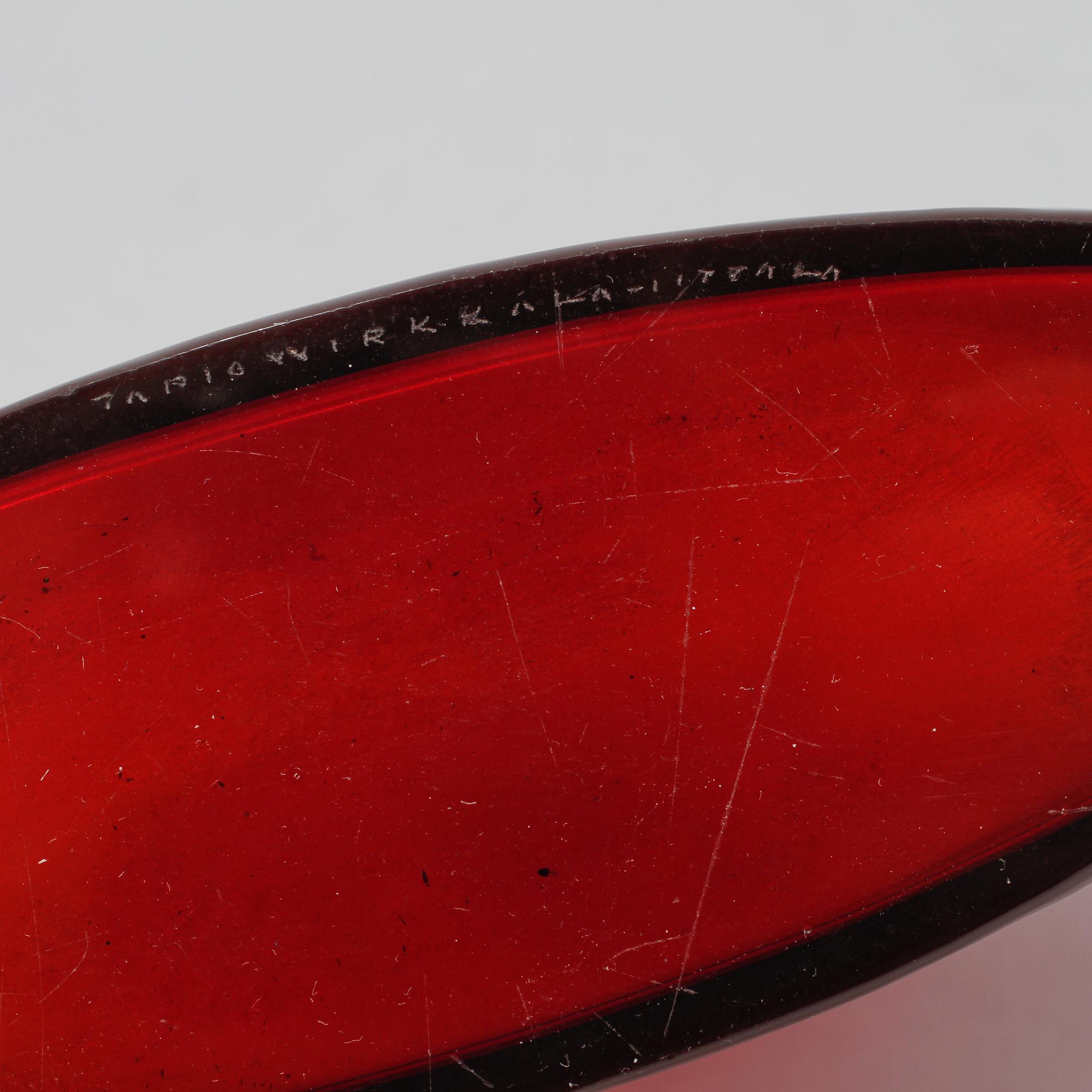 VAS, glas, Tapio Wirkkala, Iittala, Finland, sent 1900-tal.