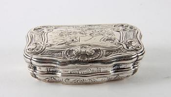 DOSA, silver, rokokostil, 1800-tal.